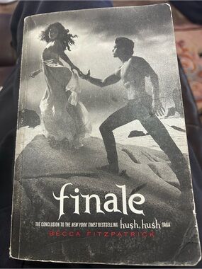 🌸Finale Themed Black & White Notebook - Unbranded